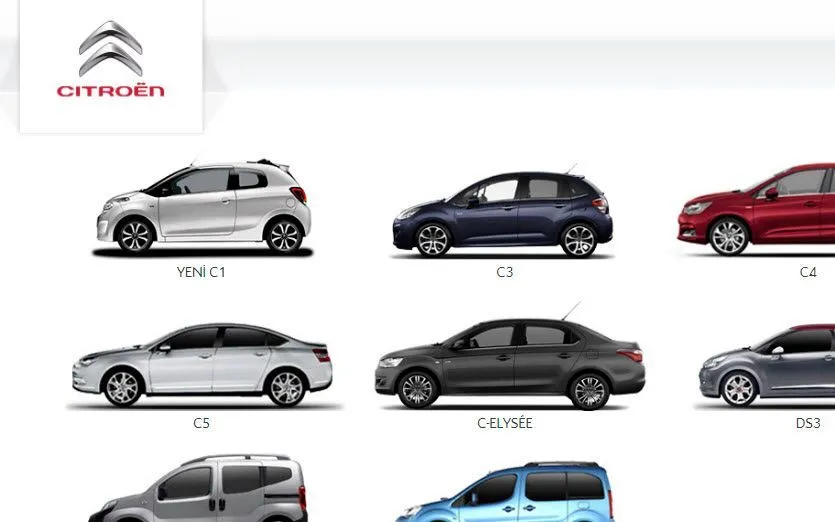 Citroën TR Konfigüratör